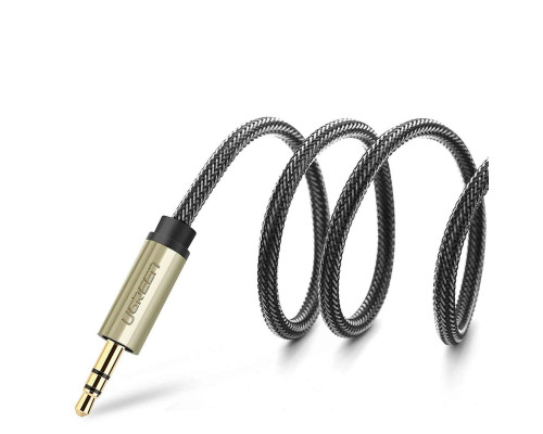 Аудіо кабель UGREEN 3.5mm TRS to Dual 6.35mm TS Audio Cable 1m (Gray) (UGR-10613)