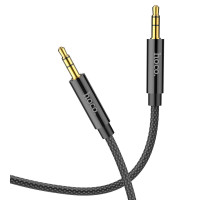 Аудiокабель HOCO UPA19 AUX audio cable (L=2M) Black (6931474759894)