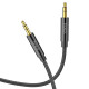 Аудiокабель HOCO UPA19 AUX audio cable (L=2M) Black (6931474759894)