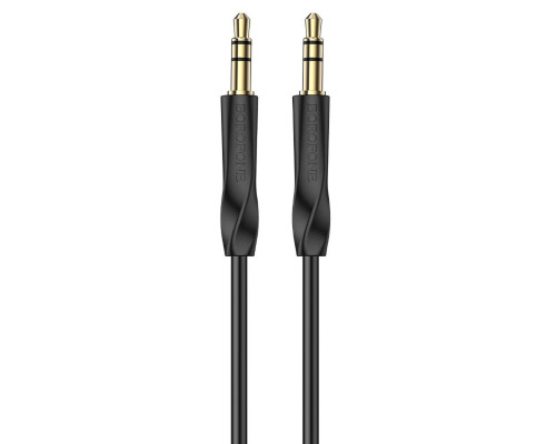 Аудiо-кабель BOROFONE BL16 Clear sound AUX audio cable Black