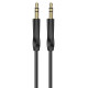 Аудiо-кабель BOROFONE BL16 Clear sound AUX audio cable Black