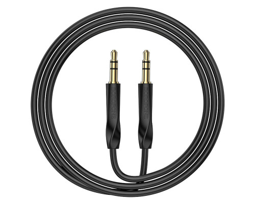 Аудiо-кабель BOROFONE BL16 Clear sound AUX audio cable Black