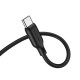 Аудiо-кабель BOROFONE BL18 Type-C silicone digital audio conversion cable Black