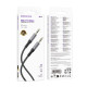 Аудіокабель BOROFONE BL24 Graceful audio cable AUX Metal Grey (6941991118968)