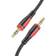 Аудiо-кабель BOROFONE BL14 AUX audio cable(L=1M) Black
