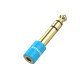 Адаптер Vention 6.35mm Male to 3.5mm Female Audio Adapter Blue Aluminum Alloy Type (VAB-S01-L) (VAB-S01-L)