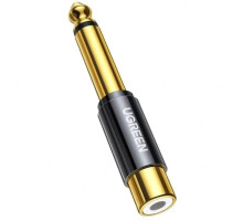 Перехідник UGREEN AV169 6.35mm Male to RCA Female Adapter(UGR-80731)