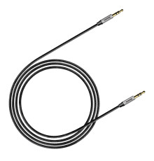 Аудiо-кабель Baseus Yiven Audio Cable M30 1M Silver+Black