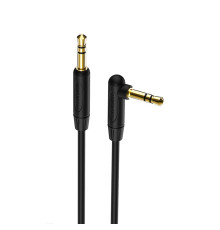 Аудiо-кабель BOROFONE BL4 audio AUX cable 1m, Black