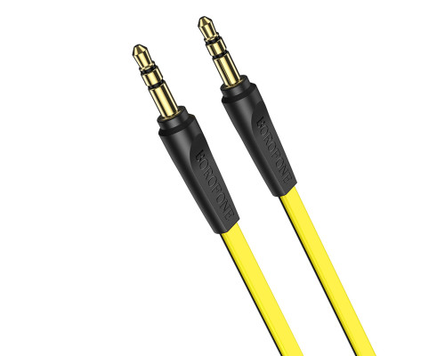 Аудiо-кабель BOROFONE BL6 AUX audio cable 1m Yellow