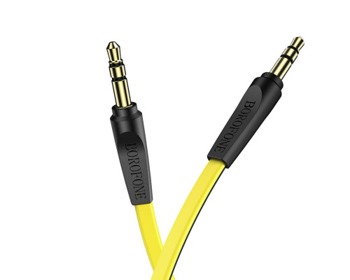 Аудiо-кабель BOROFONE BL6 AUX audio cable 1m Yellow