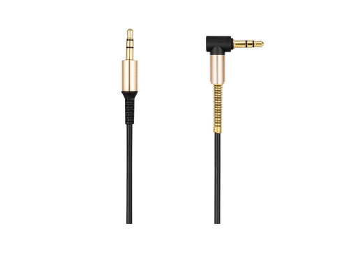 Аудiокабель HOCO UPA02 AUX Spring Audio cable Black
