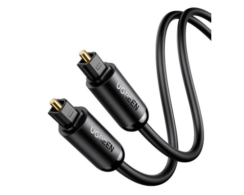 Аудіо кабель UGREEN AV122 Toslink Optical Audio Cable 2m (Black)(UGR-70892)