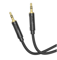 Аудiокабель HOCO UPA30 Friend audio cable AUX Black (6942007625463)