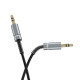Аудiокабель HOCO UPA31 Cindy spring audio cable AUX Black (6942007631235)