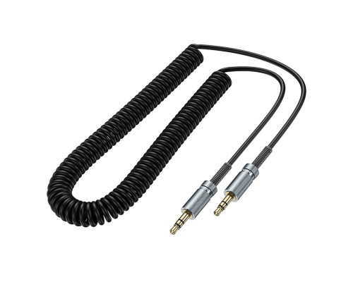 Аудiокабель HOCO UPA31 Cindy spring audio cable AUX Black (6942007631235)