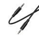 Аудіокабель BOROFONE BL26 Standard AUX audio cable 1m Black (6941991122170)