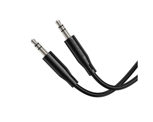 Аудіокабель BOROFONE BL26 Standard AUX audio cable 1m Black (6941991122170)