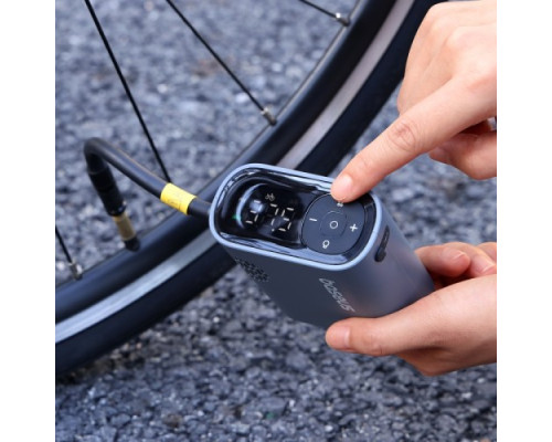 Вело/мото компрессор Baseus PrimeTrip Series Portable Bike Pump Black C11169000121-00 mag-6932172665890135330