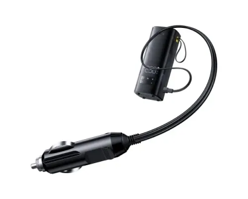 Автокомпресор Baseus SuperMini Mega Series Double Cylinder Air Inflator Black C11123202111-00 mag-6932172657130144764