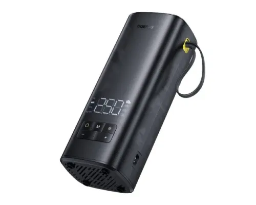 Автокомпресор Baseus SuperMini Mega Series Double Cylinder Air Inflator Black C11123202111-00 mag-6932172657130144764
