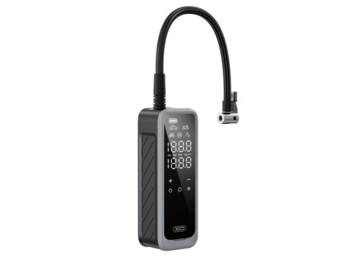Автокомпресор XO CZ018 Intelligent Portable 5000mAh Wireless Inflation Pump 22 Cylinder Block Чорний mag-6920680858163140402