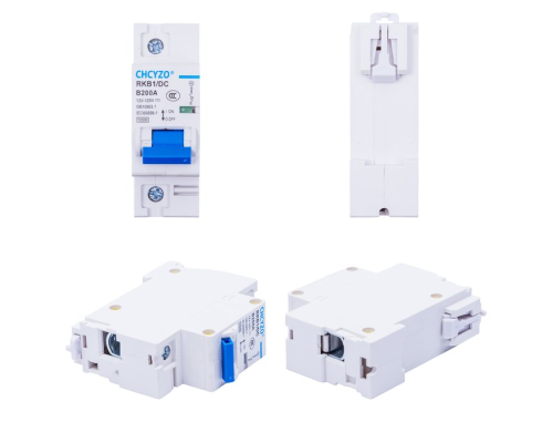Автоматичний вимикач постійного струму CHCYZO RKB1 DC B200A, 1P, 12-125V, 200A PLS-00-00135836