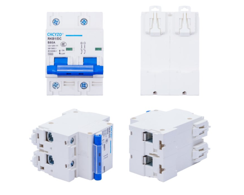 Автоматичний вимикач постійного струму CHCYZO RKB1 DC B80A, 2P, 12-125V, 80A PLS-00-00135847