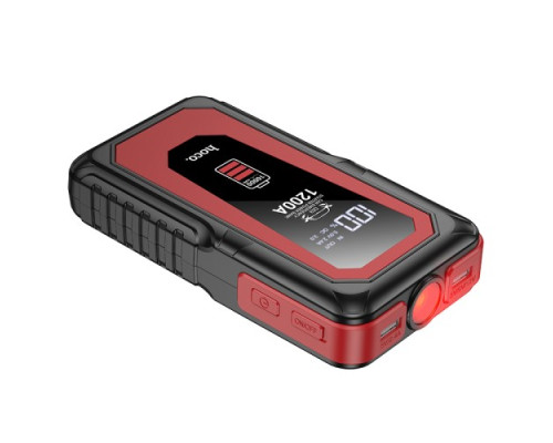 УМБ - пусковий пристрій (бустер) Hoco QS3 Victory car emergency starter 10000mAh Black mag-6942007635530137570