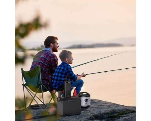 Автомобільний інвертор Baseus Super Si Power Inverter 500W (220V CN/EU ) Black (CGNB000101)