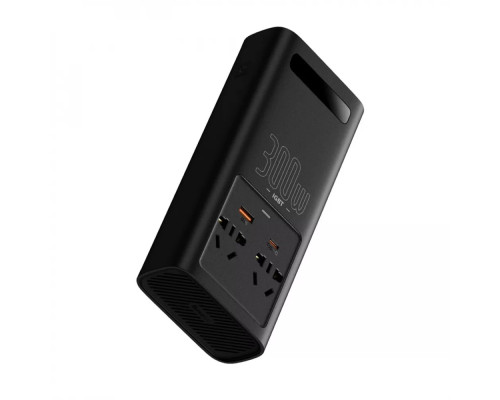 Автомобільний інвертор Baseus IGBT Power Inverter 300W (220V CN/EU ) Black (CGNB010101)