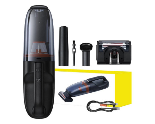 Автомобільний пилосос Baseus AP02 Handy Vacuum Cleaner (6000pa) Black