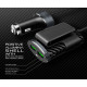 Автомобільний зарядний пристрій CHAROME C7 4-Port Front and Back Seat Car Charger Black