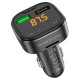 АЗП з FM-модулятором BOROFONE BC43 Flash QC3.0 car BT FM transmitter 18W Black