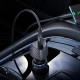 Автомобільний зарядний пристрій BOROFONE BZ31B Solid single-port PD30W car charger Black