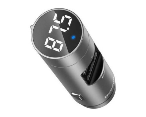 АЗП з FM-модулятором Baseus Energy Wireless MP3 Charger Silver