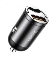 Автомобільний зарядний пристрій Baseus Tiny Star Mini Quick Charge Car Charger USB Port 30W Gray