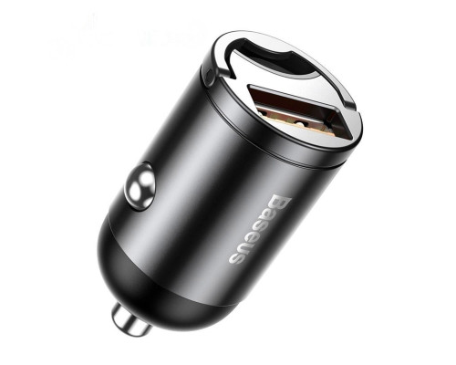 Автомобільний зарядний пристрій Baseus Tiny Star Mini Quick Charge Car Charger USB Port 30W Gray