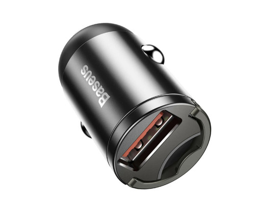 Автомобільний зарядний пристрій Baseus Tiny Star Mini Quick Charge Car Charger USB Port 30W Gray