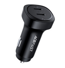 Автомобільний зарядний пристрій ACEFAST B2 72W dual USB-C metal car charger