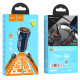 Автомобільний зарядний пристрій HOCO Z46A Blue whale PD20W+QC3.0 car charger set(C to iP) Sapphire Blue