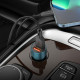 Автомобільний зарядний пристрій BOROFONE BZ19 Wisdom dual port car charger set(iP) Sapphire Blue