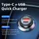 Автомобільний зарядний пристрій Essager Sunset Type-C to Lightning 20W USB Charging Cable black (ECC2Q-WL0A)