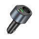 Автомобільний зарядний пристрій HOCO Z56 Friend PD35W+QC3.0 cigarette lighter car charger Black (6942007633031)