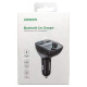 АЗП з FM-модулятором UGREEN CD229 FM&Bluetooth Transmitter&Car Charger + TF Slot Black (UGR-80910)