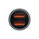 АЗП Baseus Golden Contactor Max 60W 3A 2USB-A dark gray PLS-00-00113656