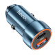 Автомобільний зарядний пристрій HOCO Z46A Blue whale PD20W+QC3.0 car charger Sapphire Blue