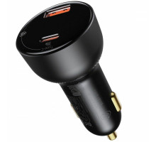 АЗП Baseus Superme Digital Display PPS Dual Quick Charger Car Charger 100 W Black