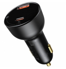 АЗП Baseus Superme Digital Display PPS Dual Quick Charger Car Charger 100 W Black