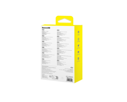 Автомобільний зарядний пристрій Baseus High Efficiency Pro 1-for-2 Car Cigarette Lighter 30W Cosmic Black (C00455300121-00)